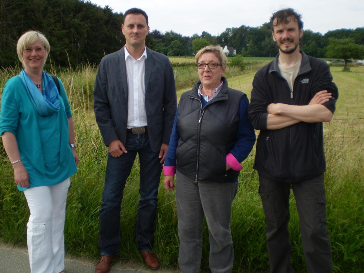 Sven De Paepe, Agnes Delcourt, Rita Malfroy en Joris Van den Cruijce